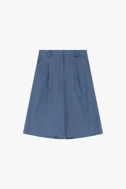 Bermudas efecto vaquero