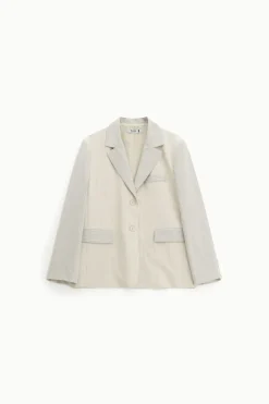 Blazer con botones y rayas
