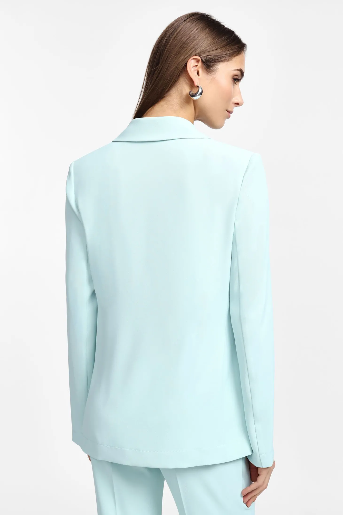 Blazer con cierre cruzado