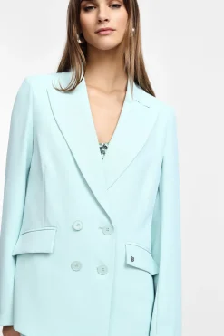 Blazer con cierre cruzado