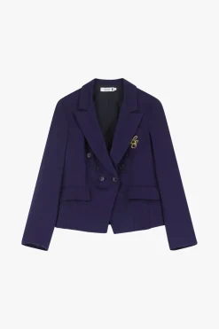 Blazer con doble abotonadura