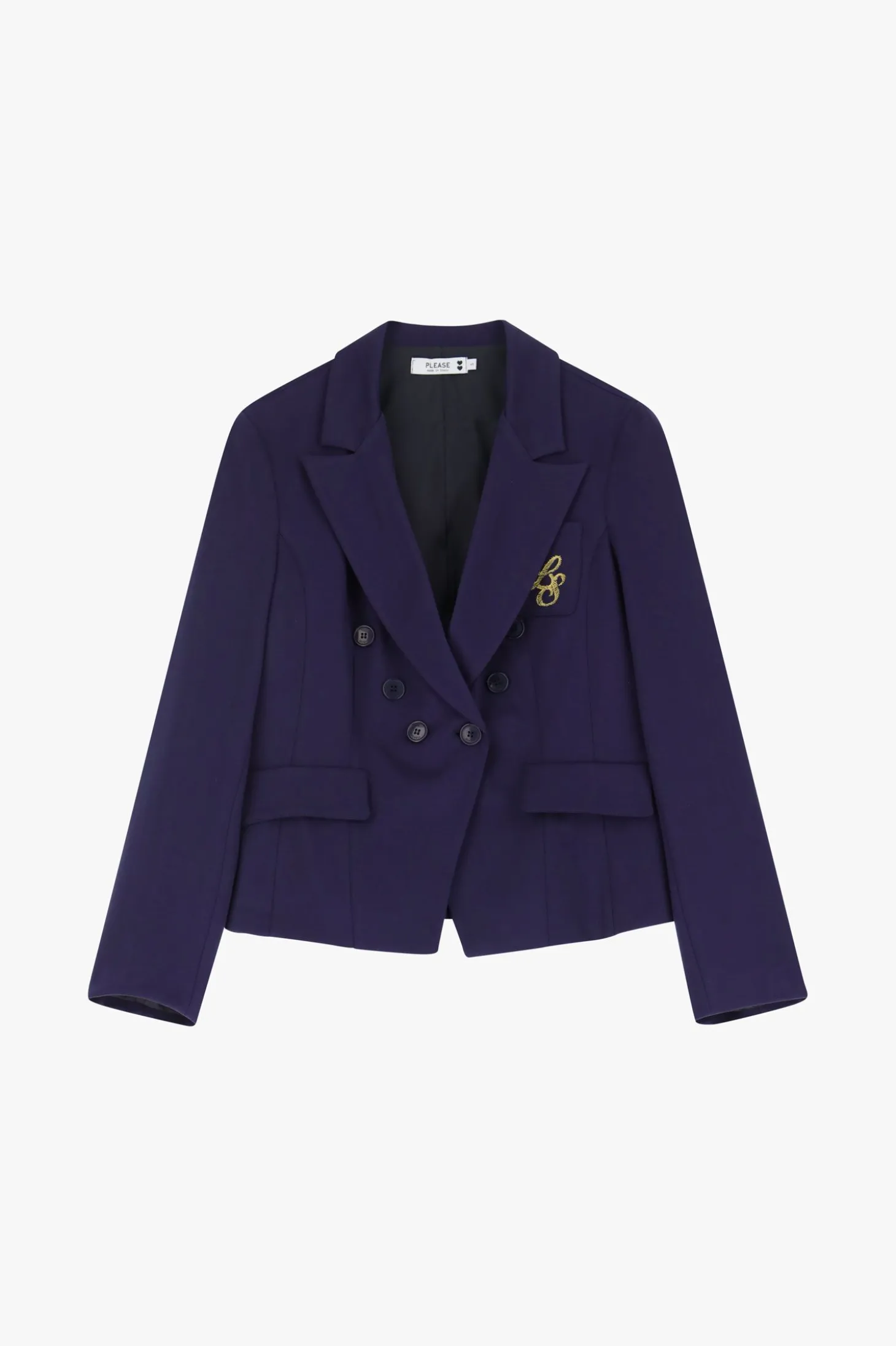 Blazer con doble abotonadura