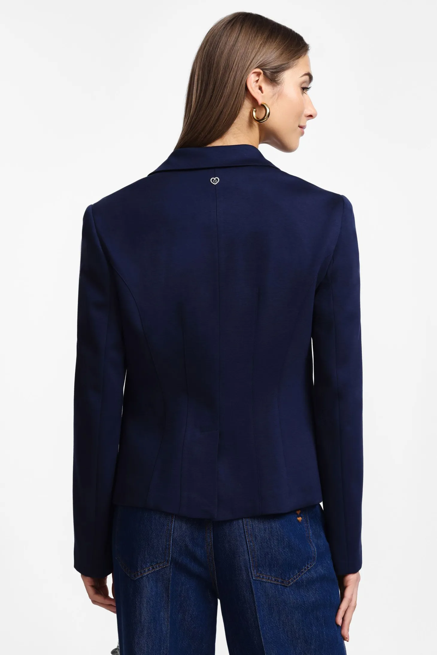 Blazer con doble abotonadura