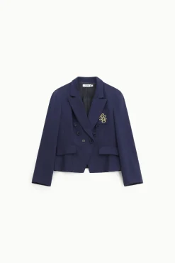 Blazer con doble abotonadura