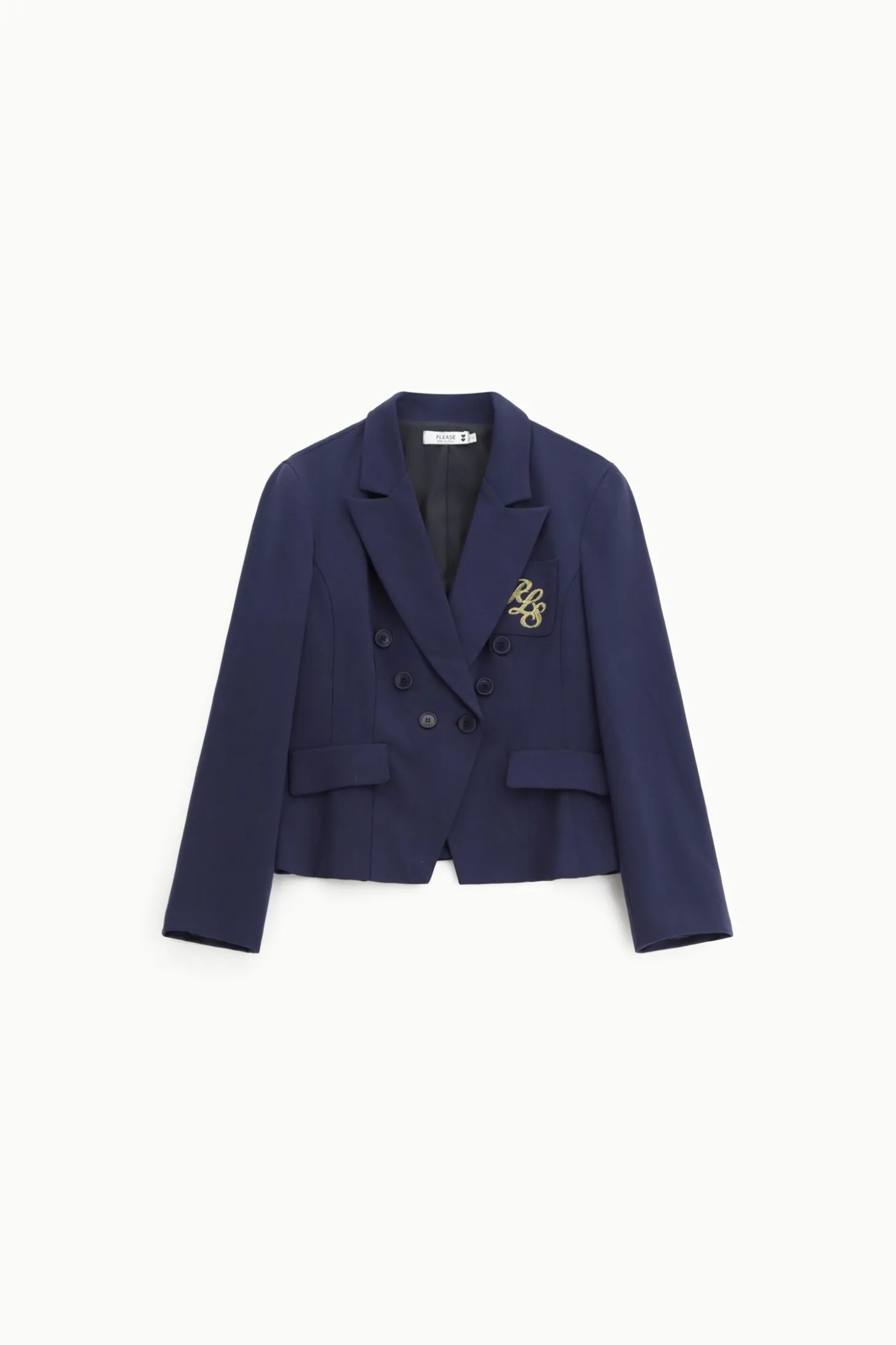 Blazer con doble abotonadura