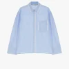 Camisa clásica con bolsillo perfilado
