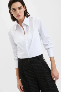 Camisa con cuello clásico