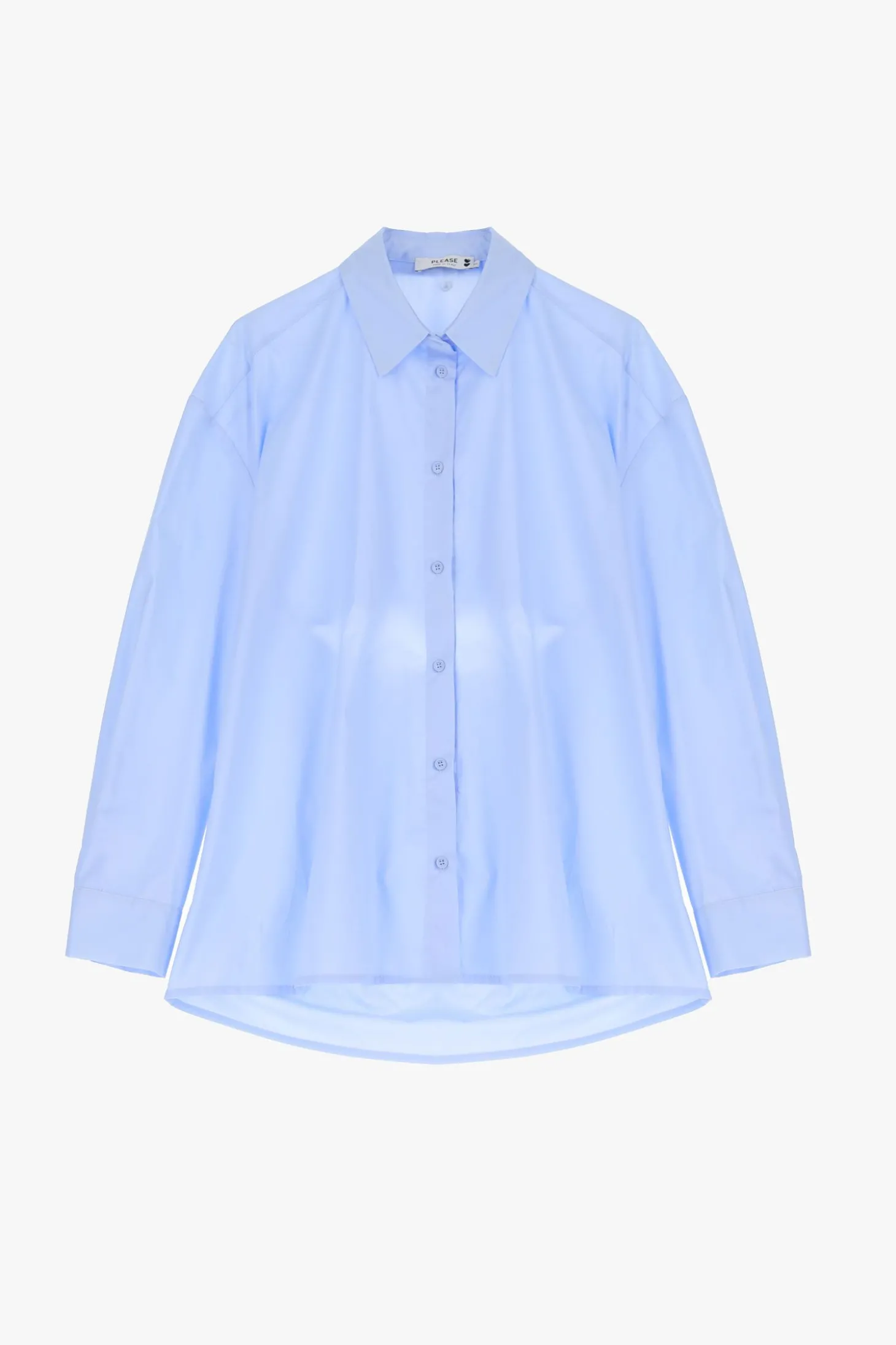 Camisa con cuello clásico y botones