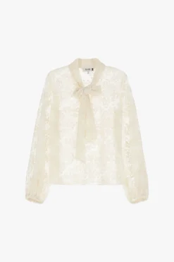 Camisa con mangas largas y estampado