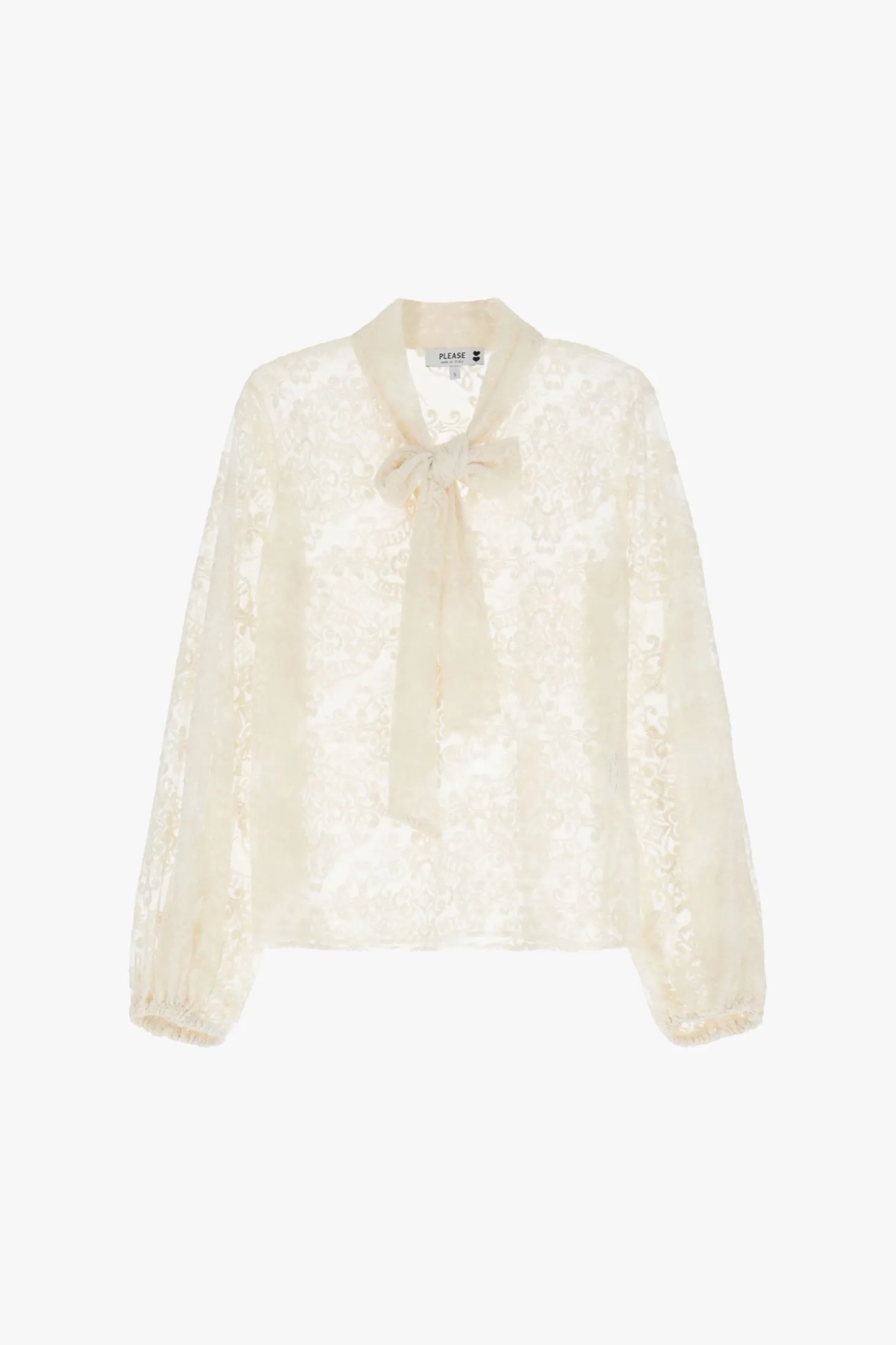 Camisa con mangas largas y estampado