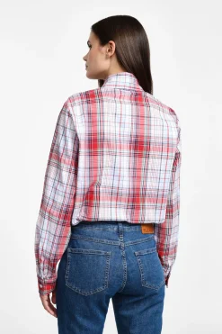 Camisa de manga larga con lazo