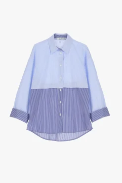 Camisa de rayas con botones