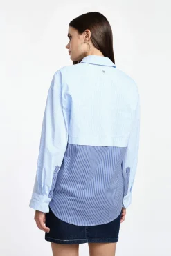 Camisa de rayas con botones
