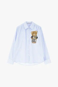 Camisa de rayas con botones