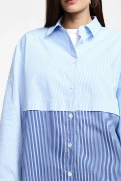 Camisa de rayas con botones