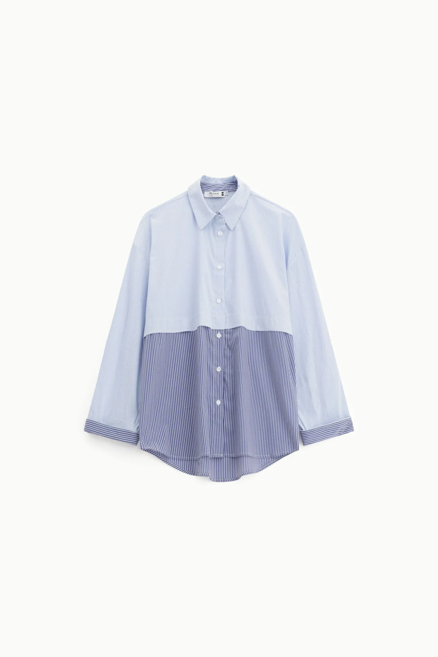 Camisa de rayas con botones