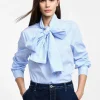 Camisa de rayas con mangas largas