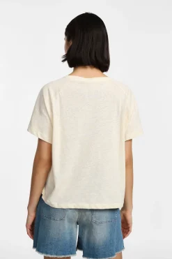 Camiseta con cuello redondo