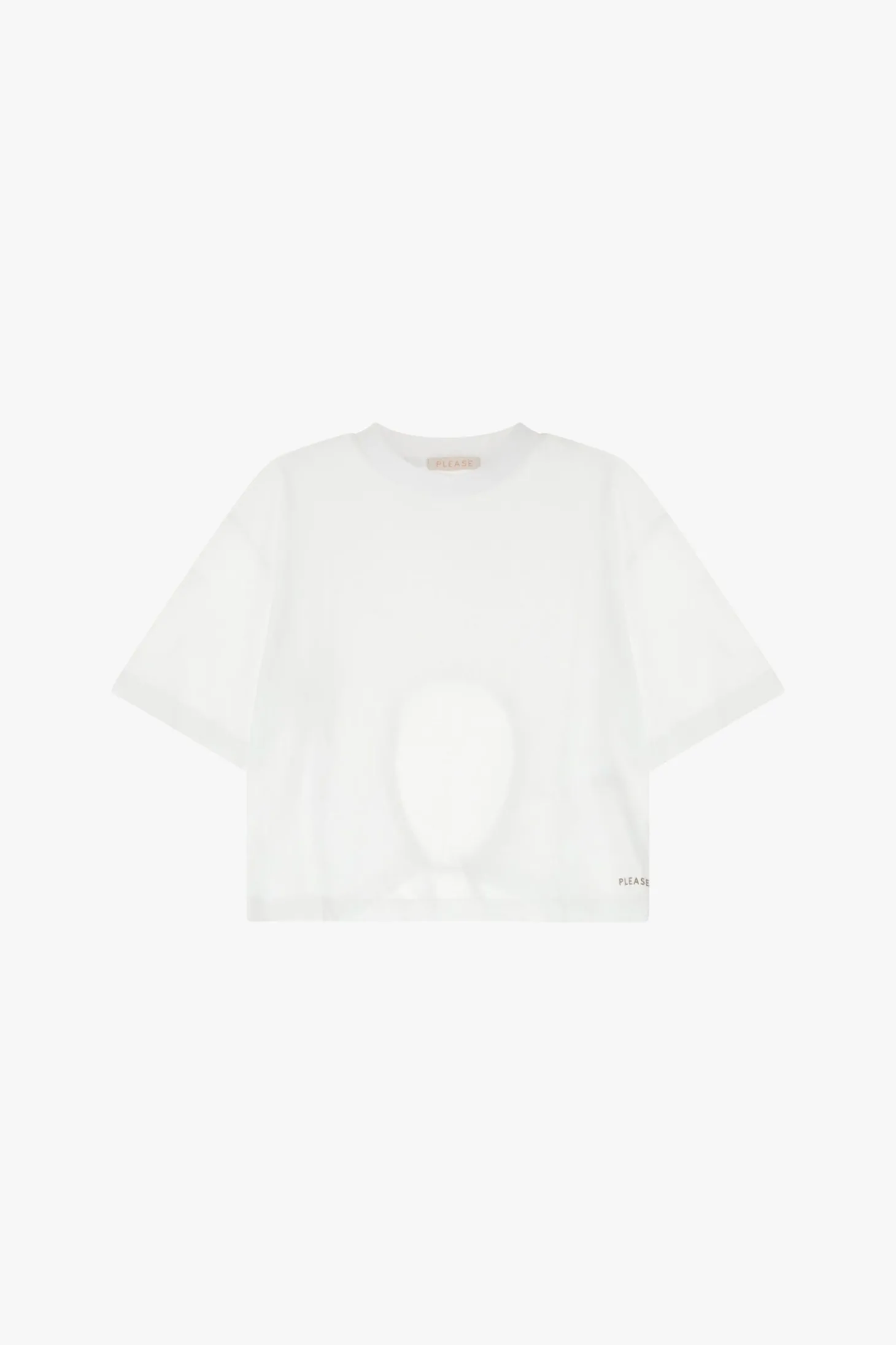 Camiseta corta con cordón ajustable