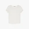 Camiseta cuello redondo manga corta