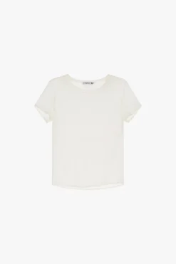 Camiseta cuello redondo manga corta