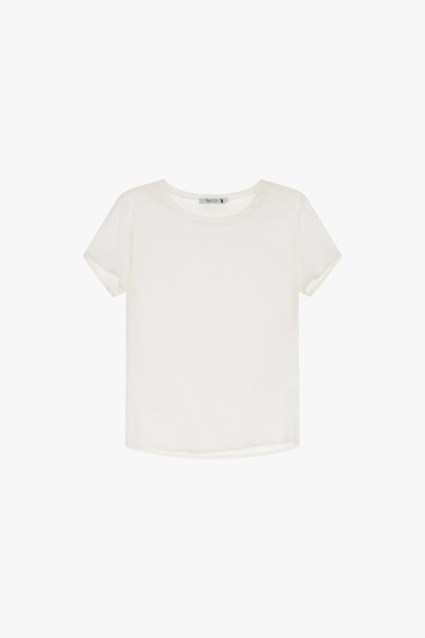 Camiseta cuello redondo manga corta