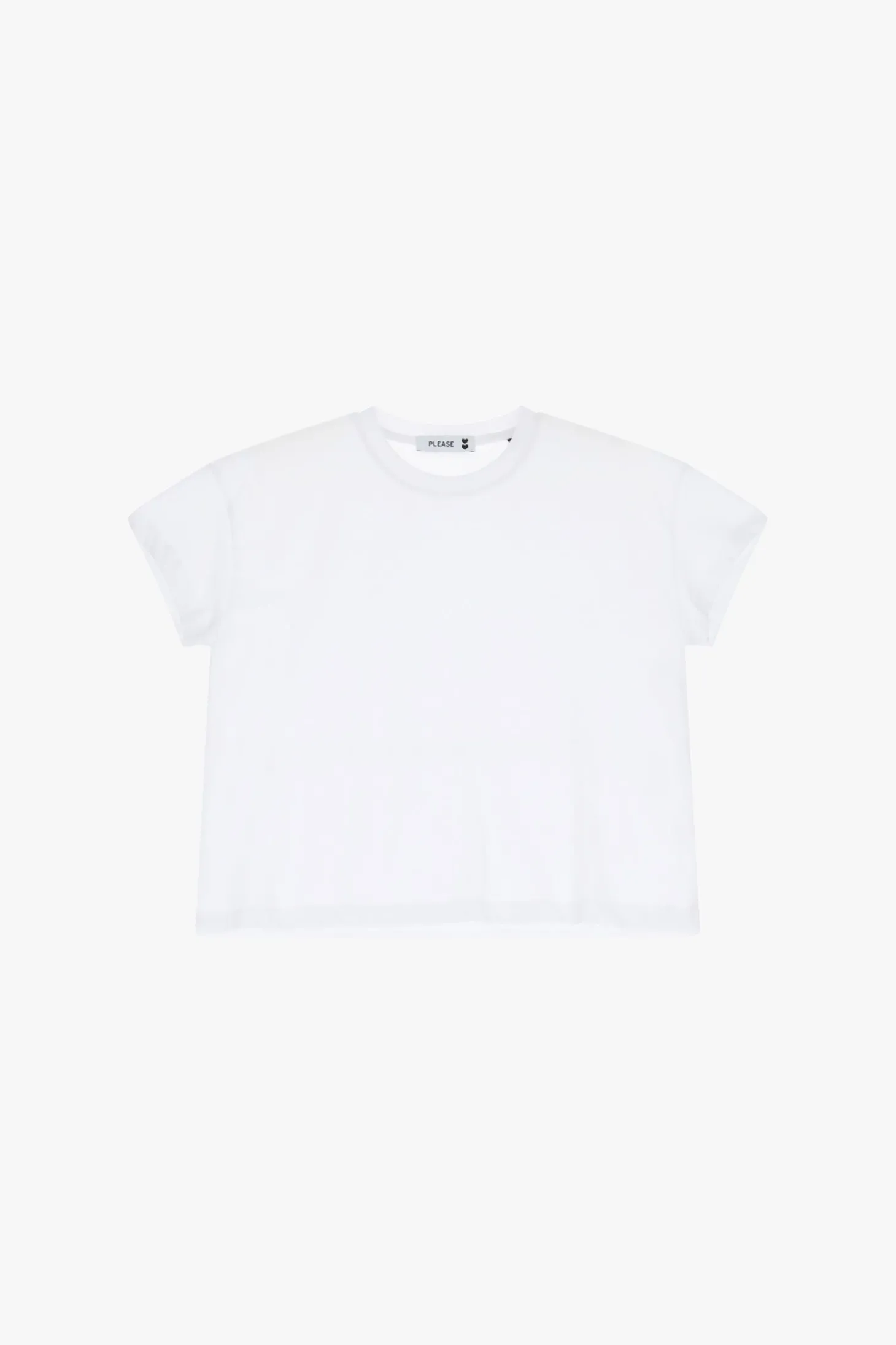 Camiseta cuello redondo manga corta