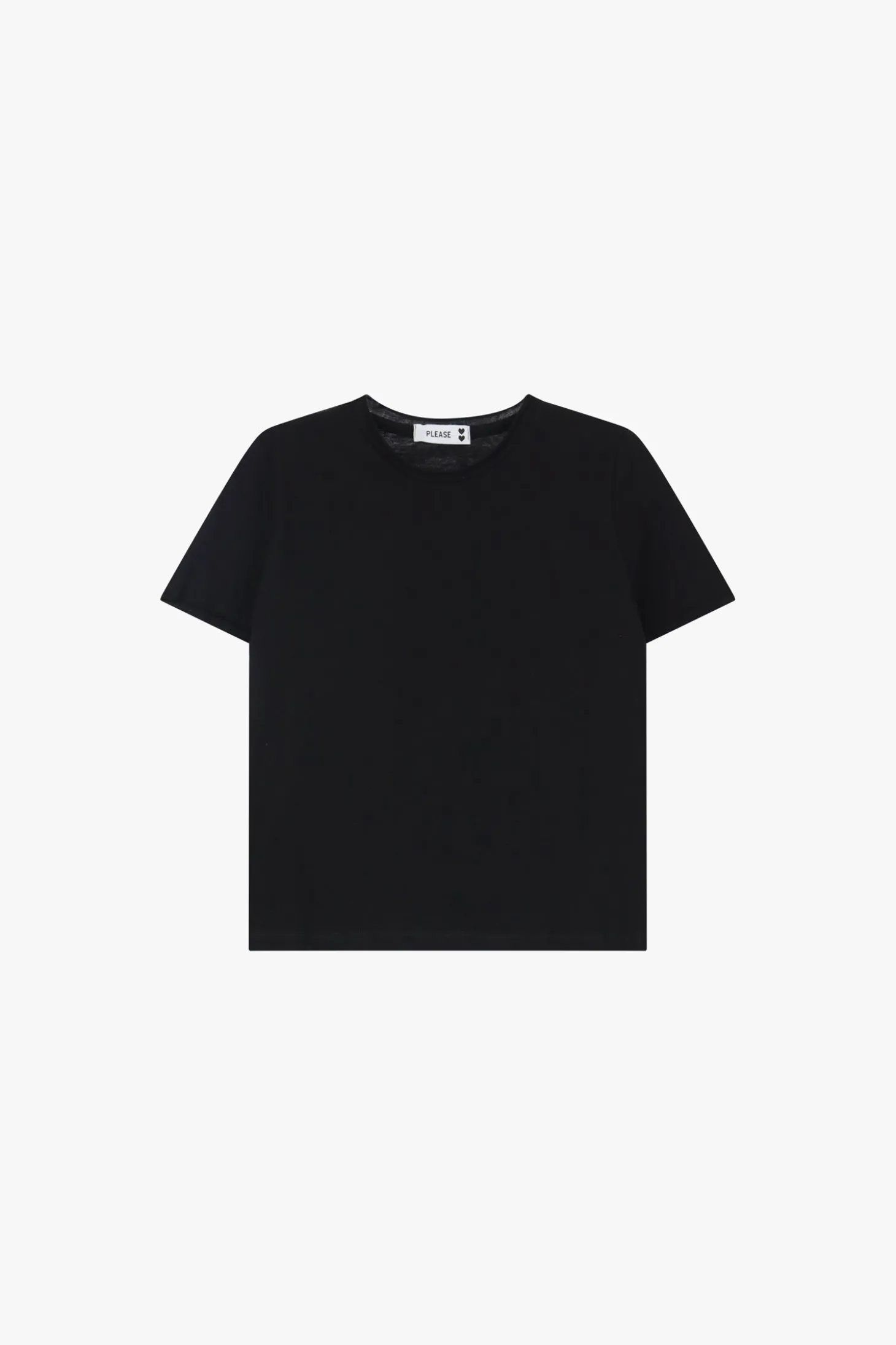 Camiseta cuello redondo manga corta