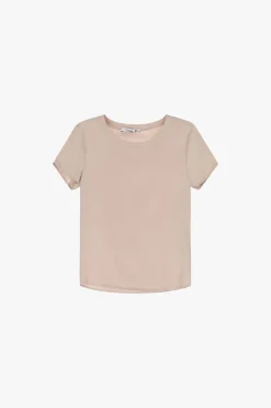 Camiseta cuello redondo manga corta