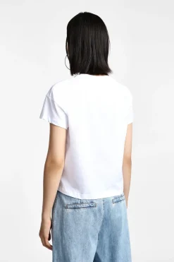 Camiseta cuello redondo manga corta