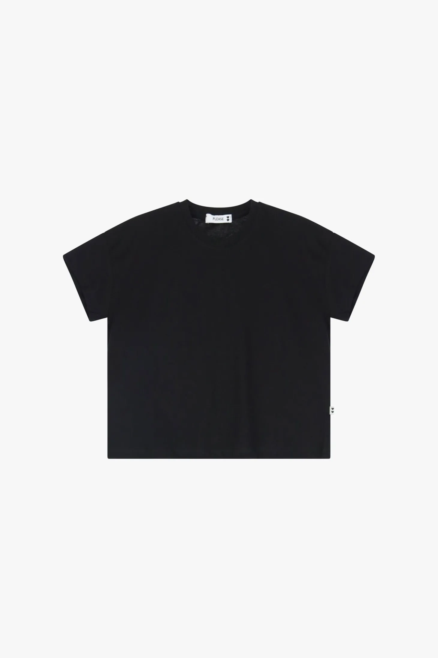 Camiseta cuello redondo manga corta
