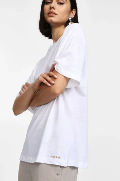 Camiseta cuello redondo manga corta