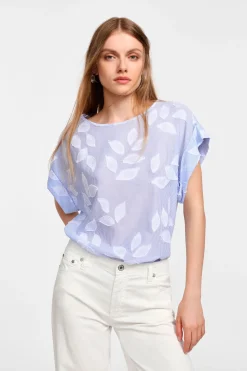Camiseta de manga corta estampada