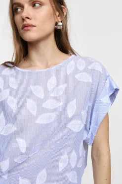 Camiseta de manga corta estampada