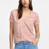 Camiseta estampada de manga corta