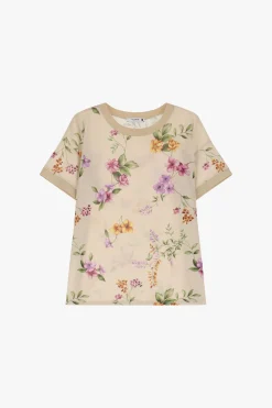 Camiseta estampada de manga corta