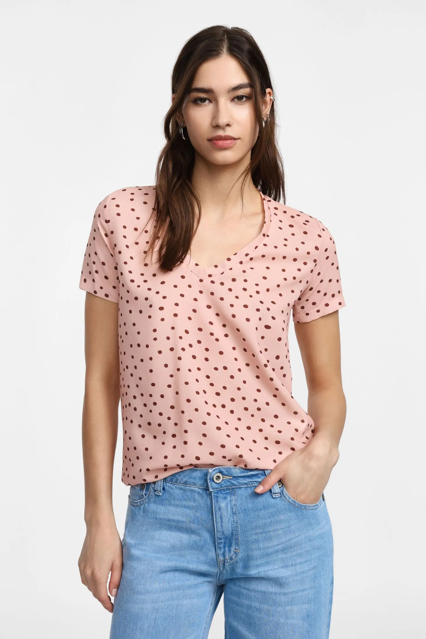 Camiseta estampada de manga corta