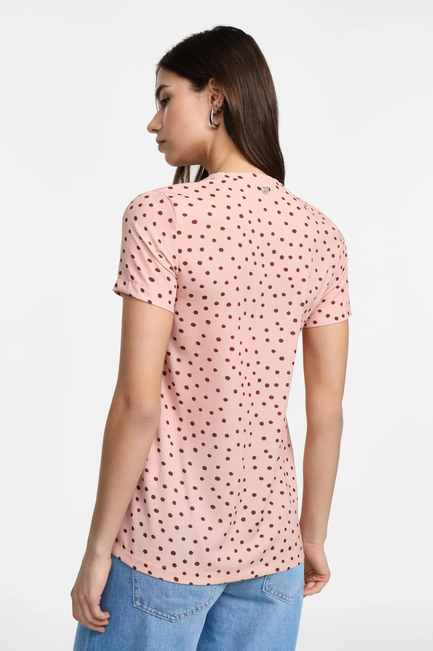 Camiseta estampada de manga corta