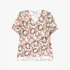 Camiseta estampada manga corta