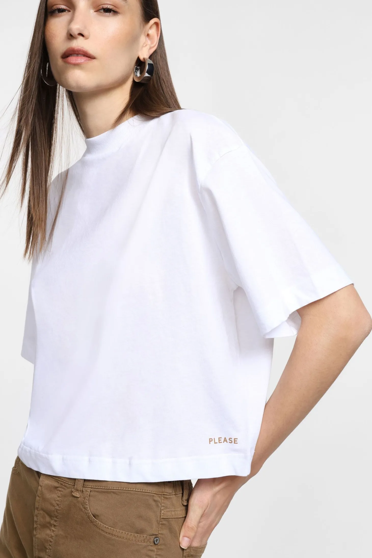 Camiseta holgada de corte amplio