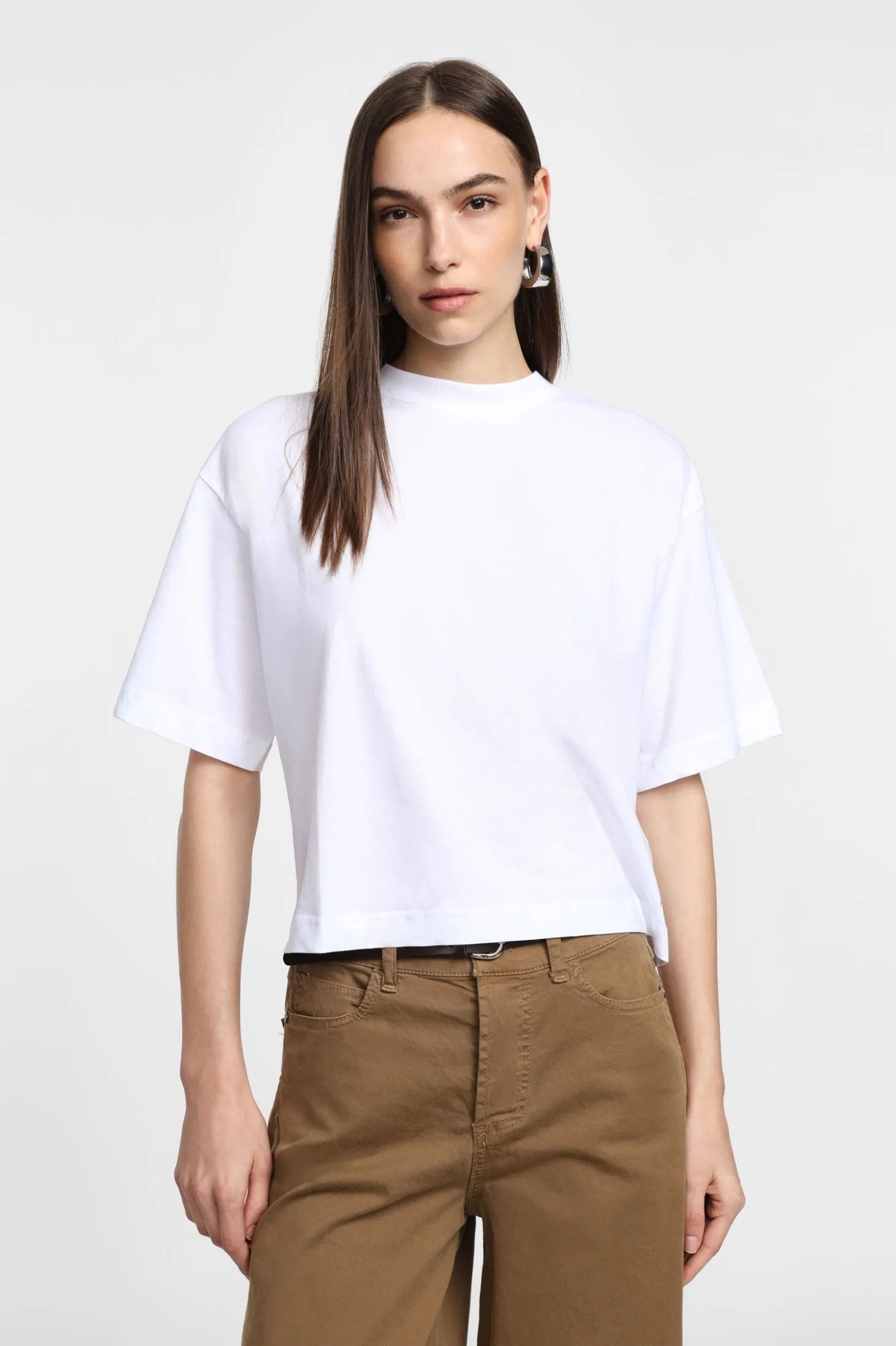 Camiseta holgada de corte amplio