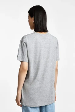 Camiseta impresa cuello redondo