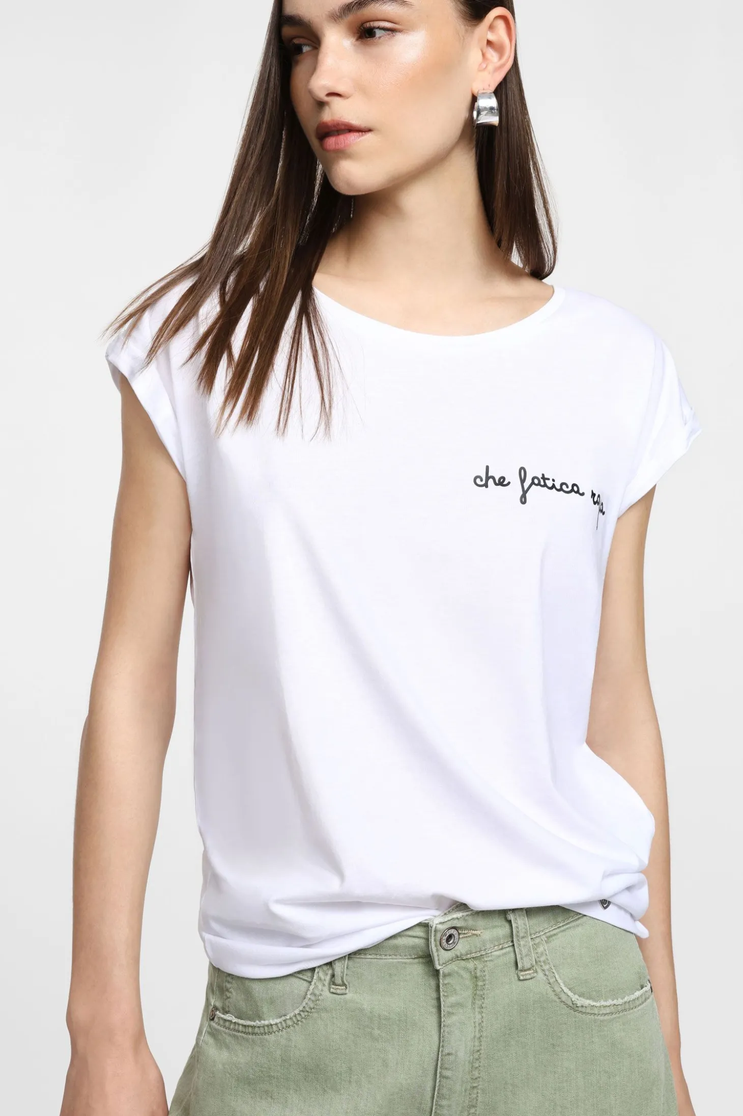 Camiseta manga corta con estampado