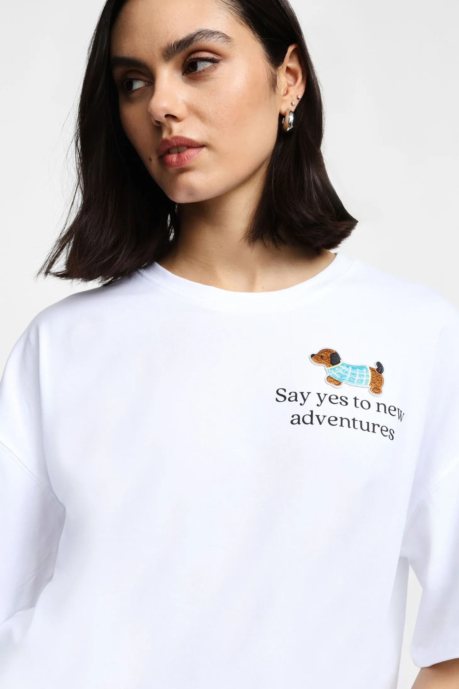 Camiseta manga corta con estampado