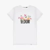 Camiseta manga corta estampada