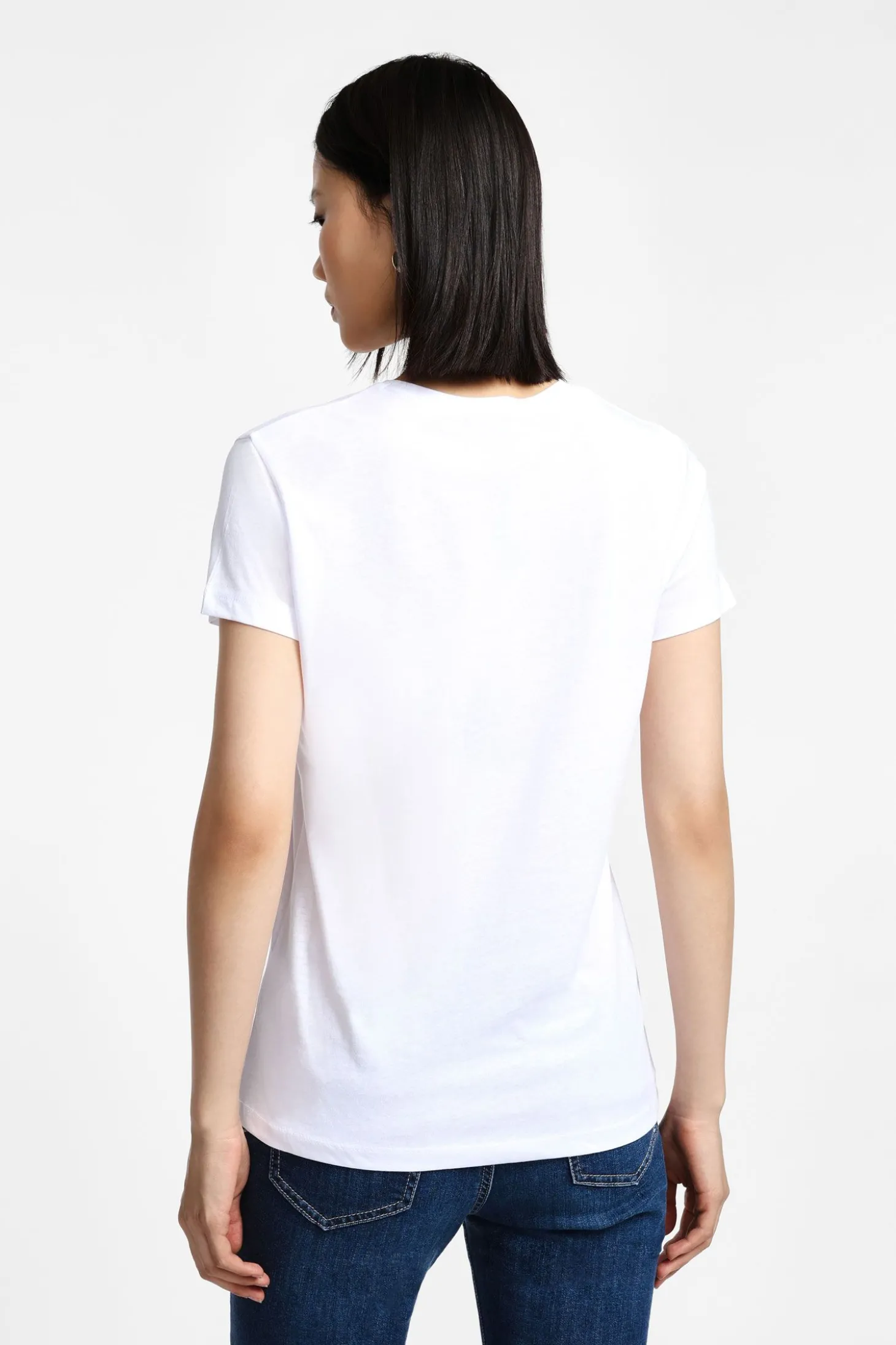 Camiseta manga corta estampada