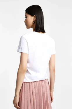 Camiseta manga corta estampada
