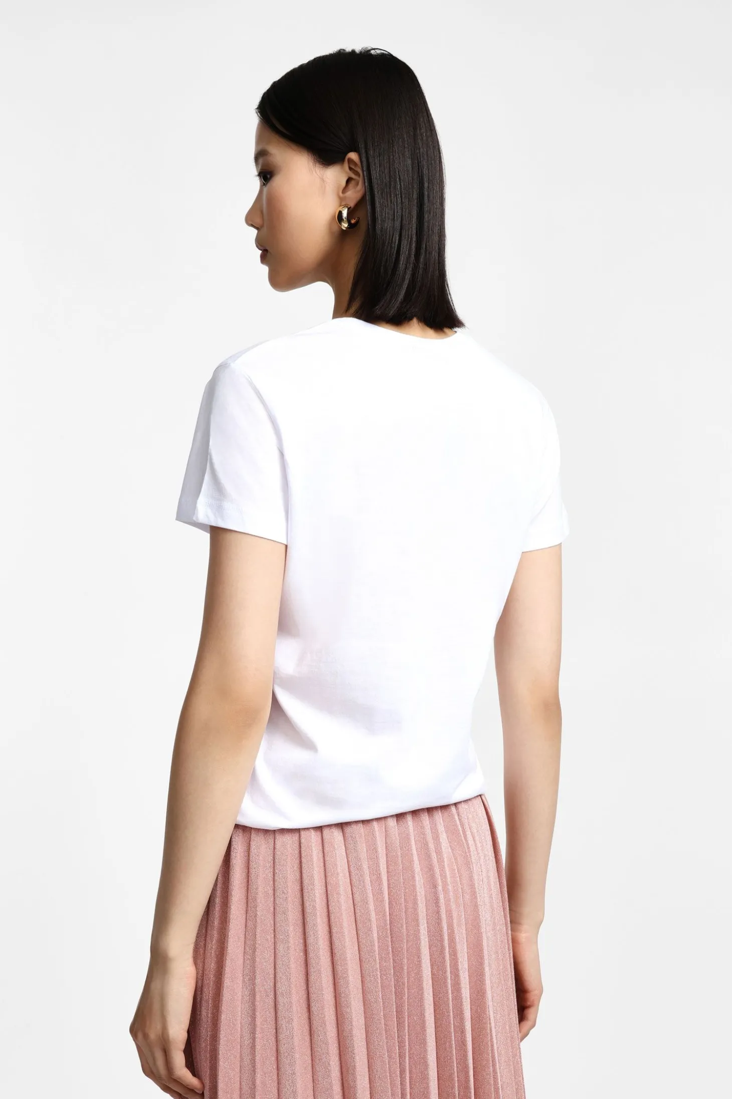 Camiseta manga corta estampada