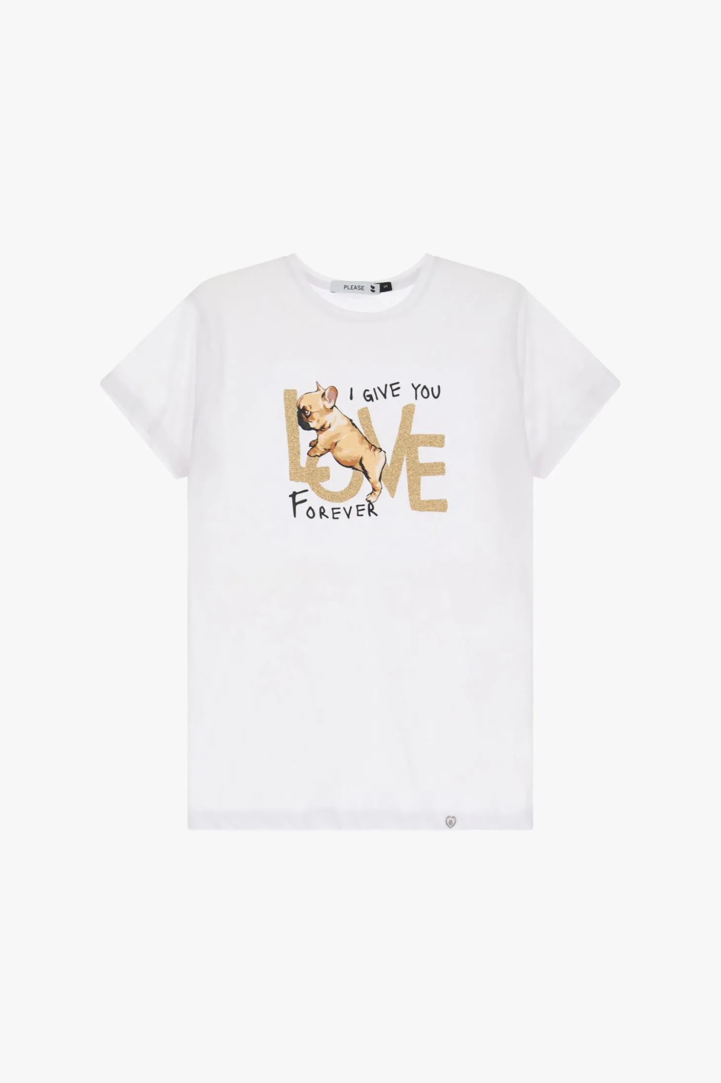 Camiseta manga corta estampada