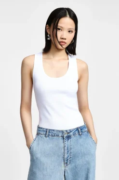 Camiseta mujer sin mangas